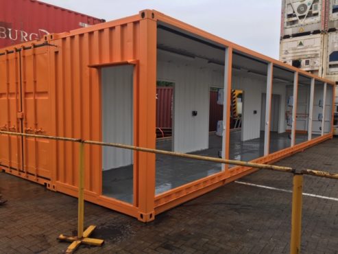 Felixstowe Terminal Reefer Gantry - G&W UK / Europe Region Companies